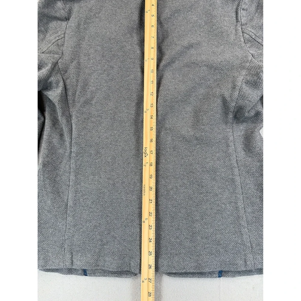 Banana Republic Mens Gray Cotton Knit Blazer Sport Coat 42R 2-Button Jacket